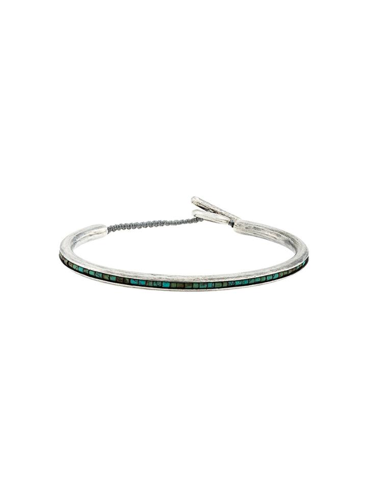 M. Cohen Turquoise Cuff Bracelet - Blue