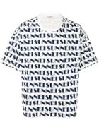 Sunnei Logo Print T-shirt - White