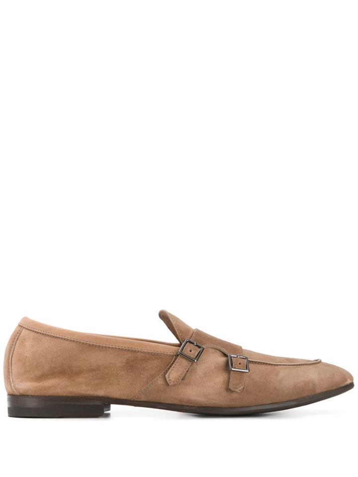 Henderson Baracco Buckle Detail Loafers - Neutrals
