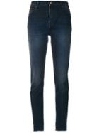 Mr & Mrs Italy Stonewashed Slim-fit Jeans - Blue