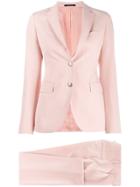 Tagliatore Classic Single-breasted Suit - Pink