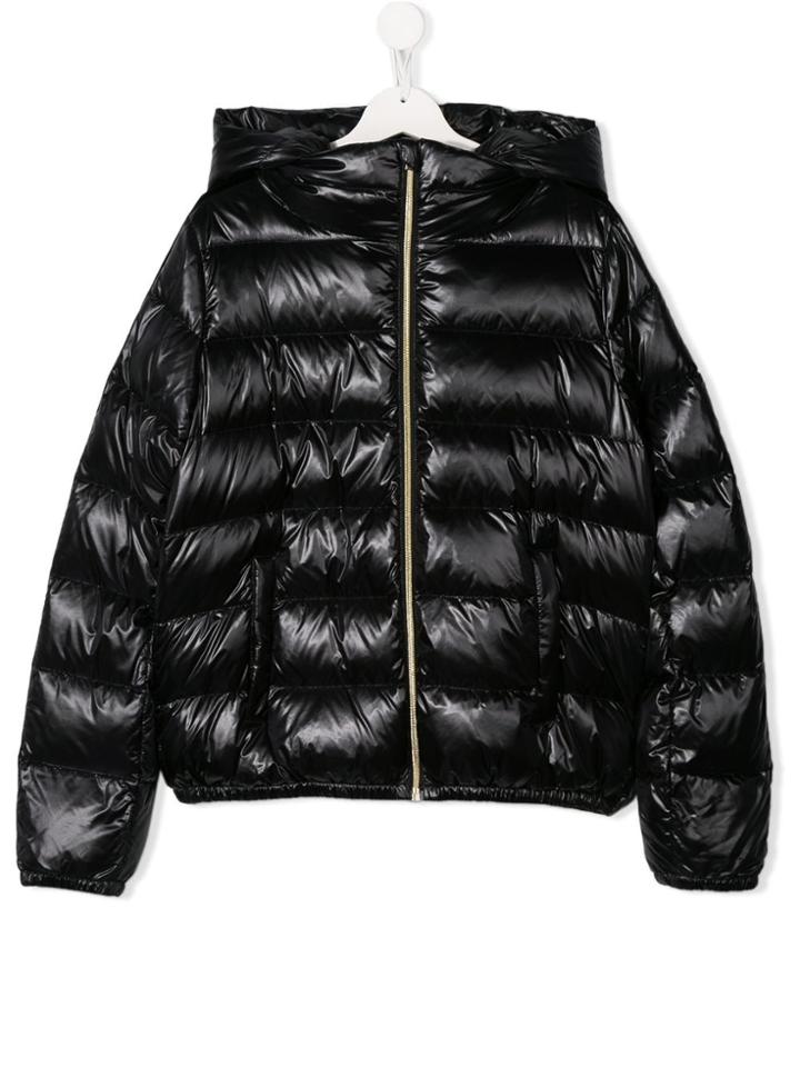 Herno Kids Herno Kids Pi0073g12017 9300 Nero Synthetic->polyamide -
