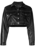 Manokhi Short Oversized Jacket - Black