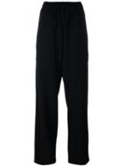 Joseph Loose Fit Trousers, Women's, Size: 34, Black, Spandex/elastane/acetate/virgin Wool