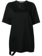 Chalayan Oversized Strap T-shirt - Black