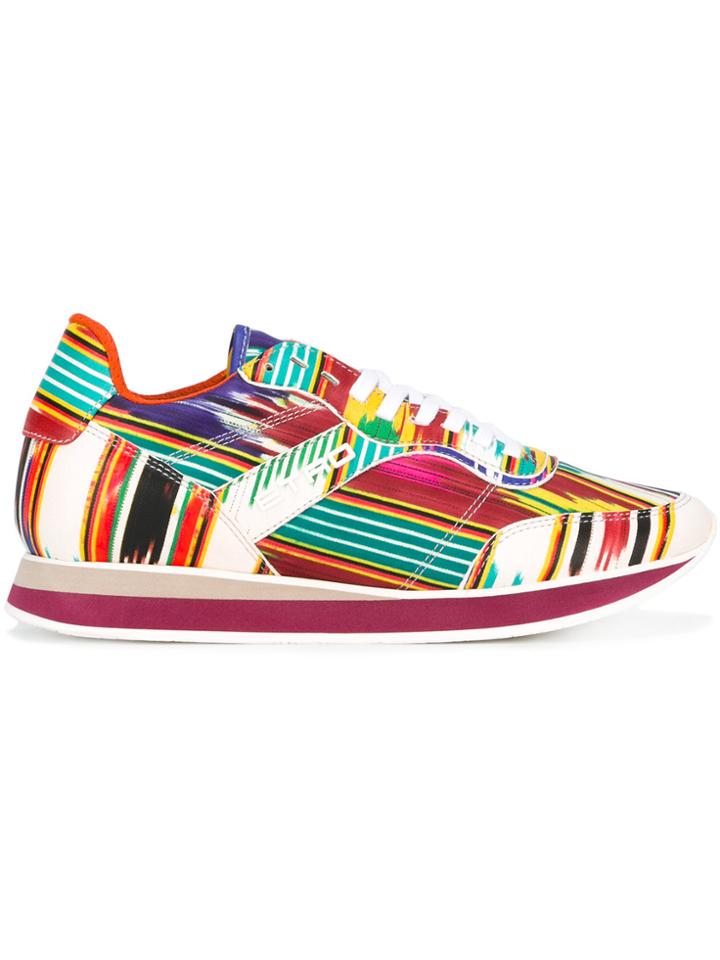 Etro Fondo Running Sneakers - Multicolour