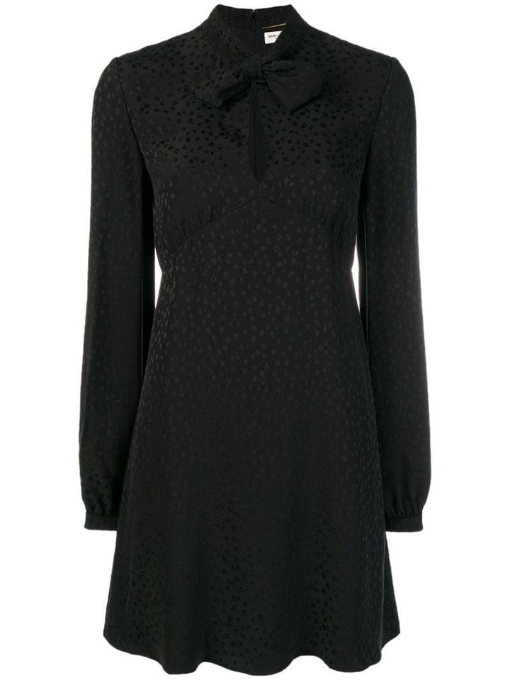 Saint Laurent Lavallière Dress - Black