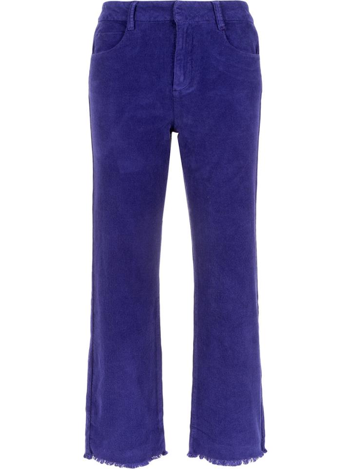 Egrey Flared Trousers - Blue