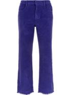 Egrey Flared Trousers - Blue