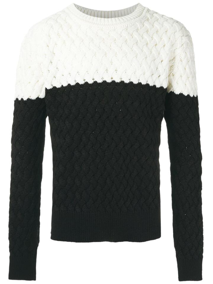 À La Garçonne - Knitted Coat - Unisex - Cotton/polyester - G, Black, Cotton/polyester