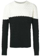 À La Garçonne - Knitted Coat - Unisex - Cotton/polyester - G, Black, Cotton/polyester