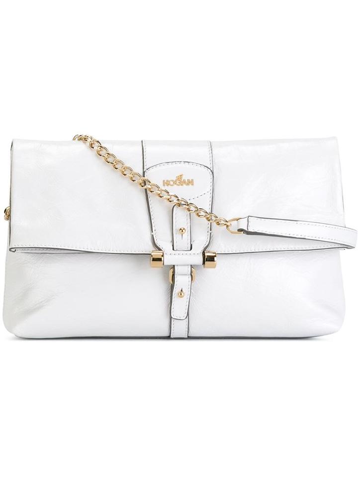 Hogan Foldover Shoulder Bag