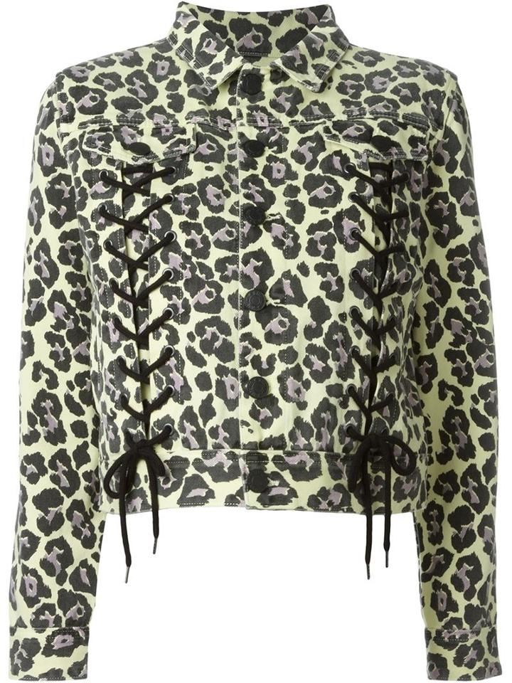 Sibling Leopard Print Jacket