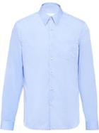 Prada Chambray Twill Shirt - Blue