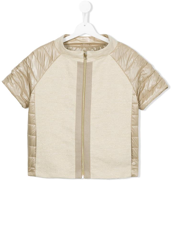 Herno Kids Padded Jacket, Girl's, Size: 14 Yrs, Nude/neutrals