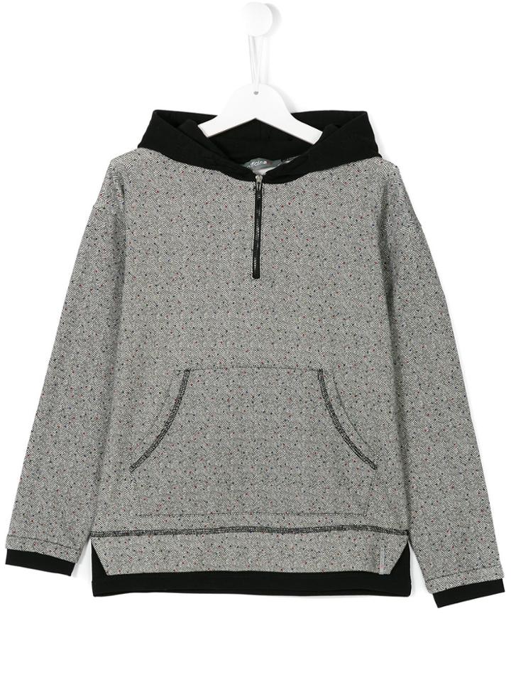 Officina 51 Textured Hoodie - Multicolour
