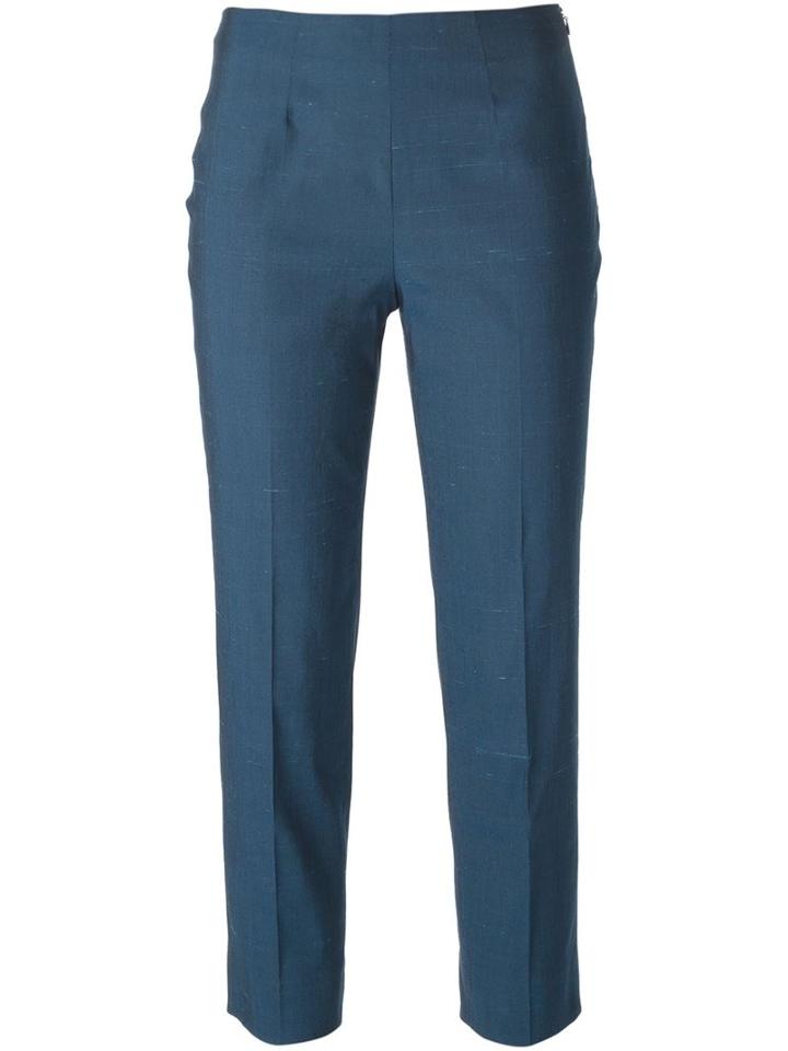 Piazza Sempione Cropped Slim Fit Trousers