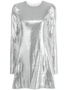 Galvan Galaxy Sequin Dress - Metallic