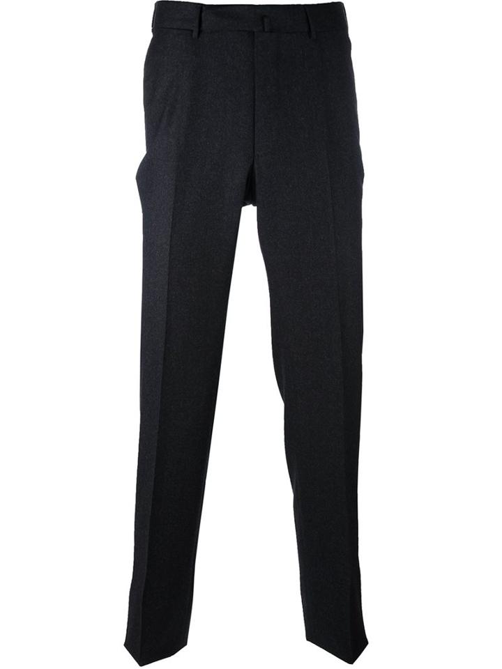 Ermenegildo Zegna Pleated Tapered Trousers