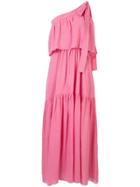 Goen.j Flared One-shoulder Dress - Pink