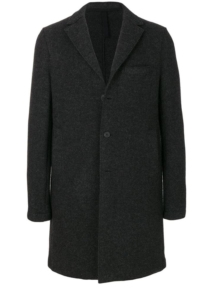 Harris Wharf London Slim-fit Tailored Coat - Grey