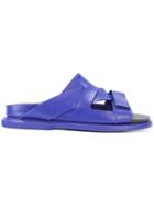 Camper Asymmetric Strappy Sandals - Blue