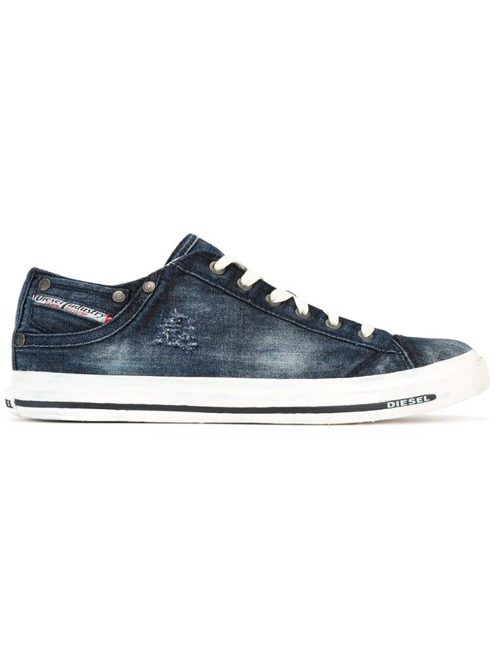 Diesel Exposure Sneakers - Blue