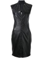 Gareth Pugh Zipped Details Fitted Dress