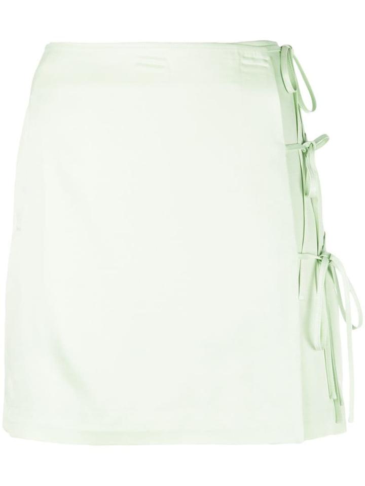 Opening Ceremony Short Wrap-style Skirt - Green