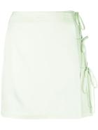 Opening Ceremony Short Wrap-style Skirt - Green