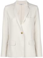 Max Mara Single-button Blazer - White
