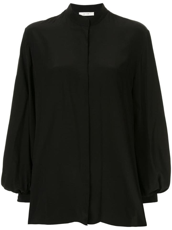 The Row Vara Top - Black