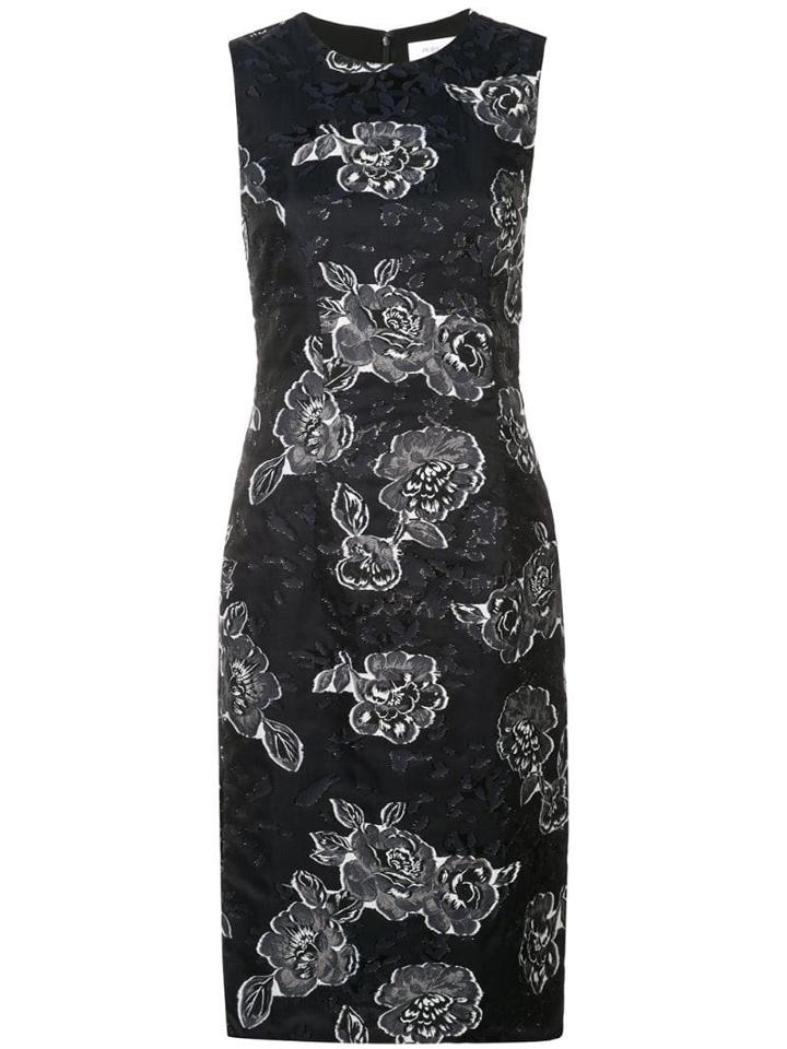 Prabal Gurung Floral Sleeveless Dress - Black Multi