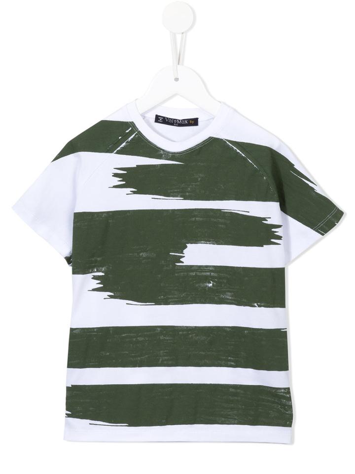 Valmax Kids - Printed T-shirt - Kids - Cotton/elastodiene - 8 Yrs, White