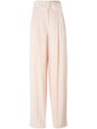Emporio Armani Belted Wide Leg Trousers
