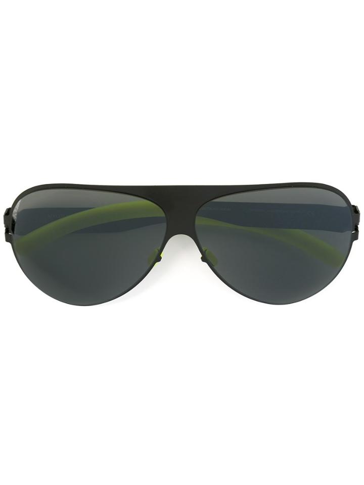 Mykita Bernard Willhem X Mykita 'franz' Sunglasses - Black
