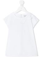 Douuod Kids - Bow Detail T-shirt - Kids - Cotton - 4 Yrs, White