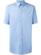 Alexander Mcqueen - Classic Button Down Shirt - Men - Cotton/spandex/elastane - 15, Blue, Cotton/spandex/elastane