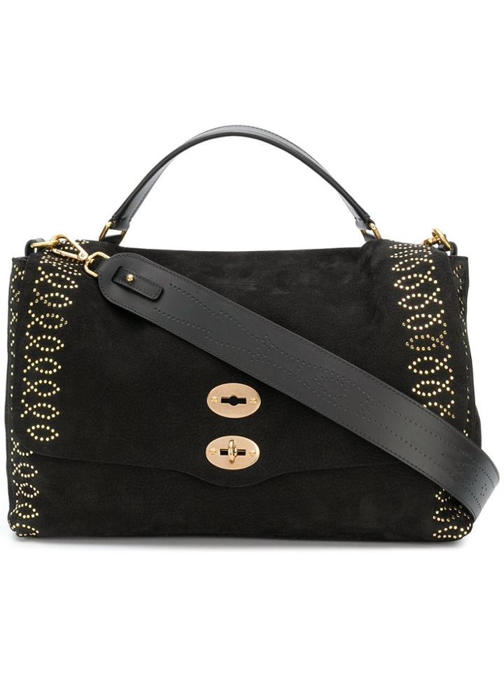 Zanellato Embellished Tote - Black