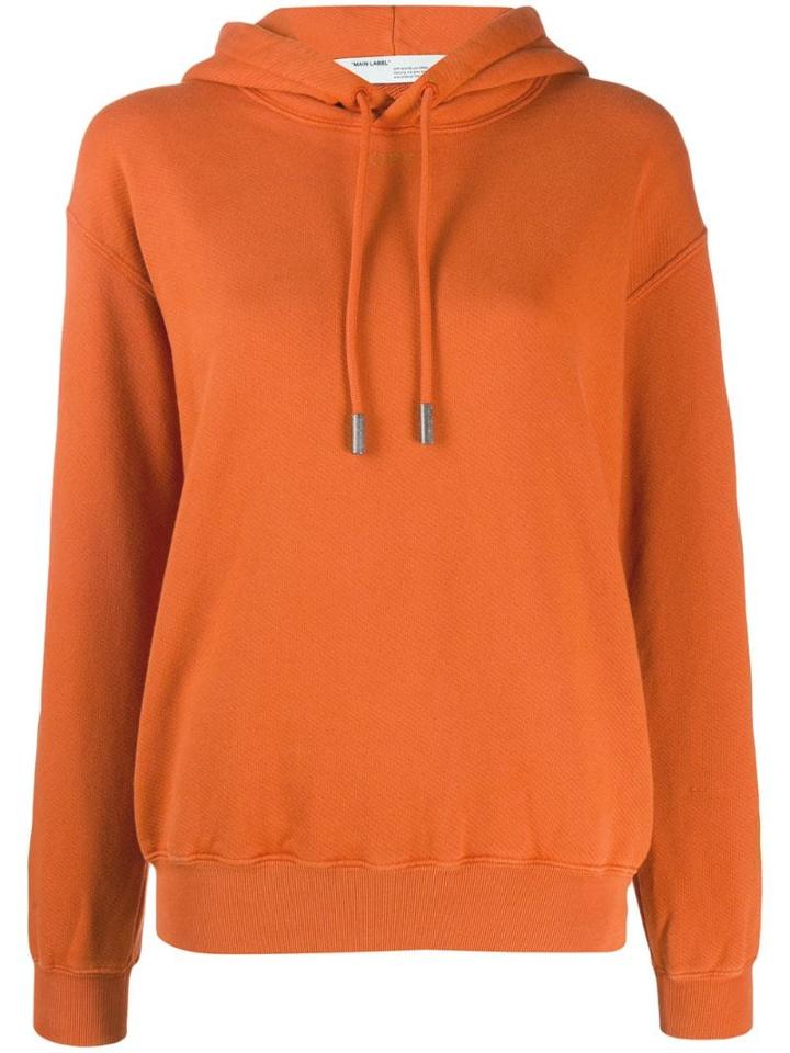 Off-white Diag Hoodie - Orange