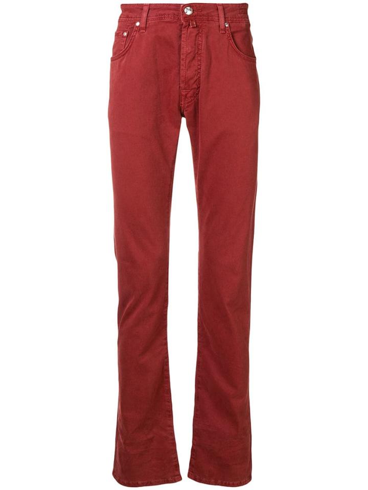 Jacob Cohen Regular Fit Jeans - Red