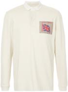 Kent & Curwen Longsleeved Polo Shirt - White
