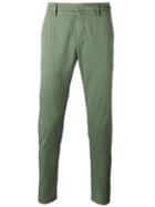 Dondup Gaubert Chinos, Men's, Size: 30, Green, Cotton/spandex/elastane