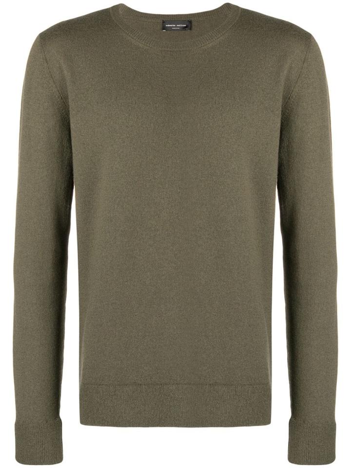 Roberto Collina Roberto Collina Ry04001 21 Antracite Merino - Green