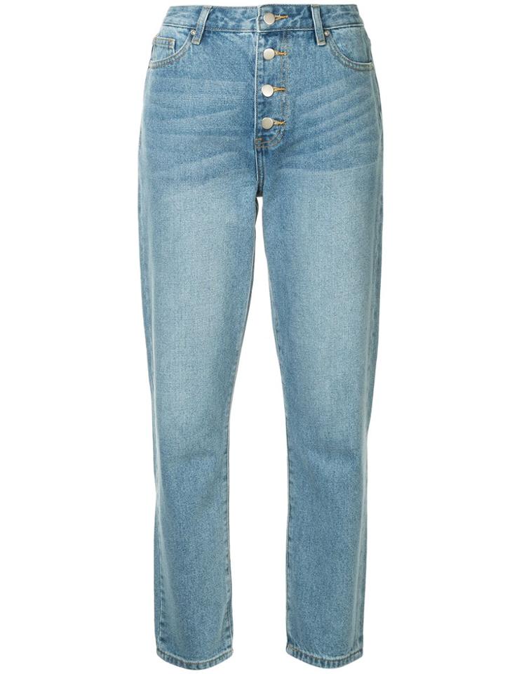 Georgia Alice Straight Leg Denim - Blue