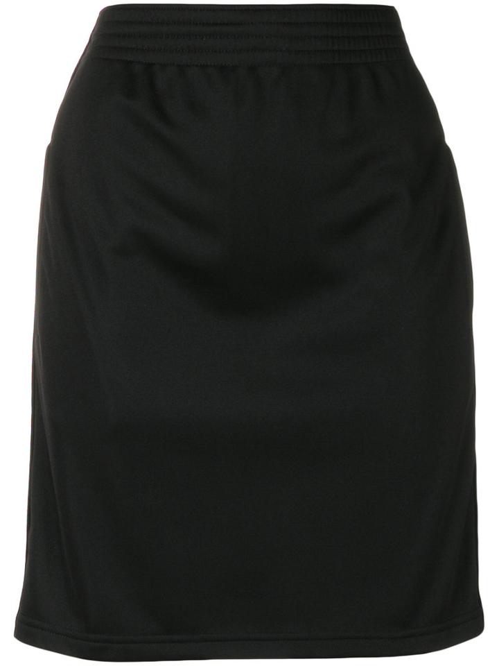 Givenchy - Elasticated Fitted Skirt - Women - Cotton/polyester - 36, Black, Cotton/polyester