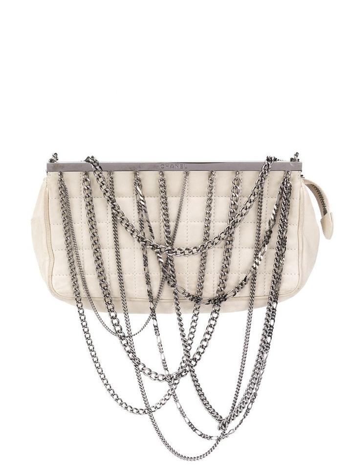 Chanel Pre-owned Chain Embellished Tote Bag - Neutrals