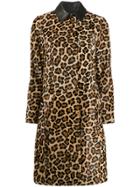 Desa 1972 Leopard Print Trenchcoat - Brown