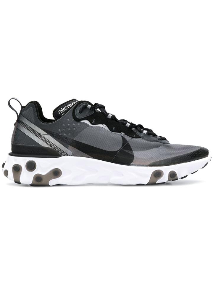 Nike React Element 87 Sneakers - Black