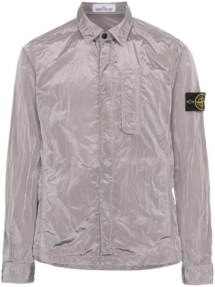 Stone Island Metal Watro Overshirt - Metallic